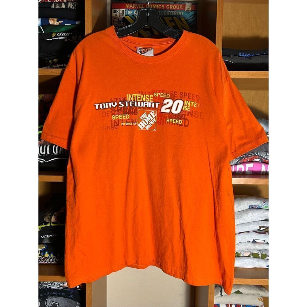 Vintage Y2K Tony Stewart Nascar Racing Tee